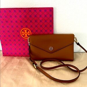 Tory Burch Brown Crossbody Bag